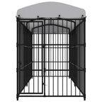 VidaXL Hondenkennel voor buiten met dak 300x150x210 cm