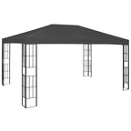 Vidaxl prieel 3x4 m antraciet