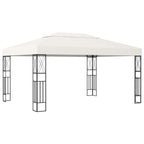 VidaXL Prieel 3x4 m stof crème