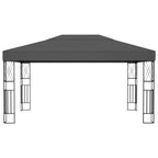 VidaXL Prieel 3x4 m stof antraciet