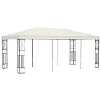 VidaXL Prieel 3x6 m stof crème
