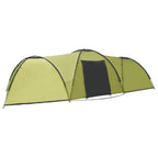 Vidaxl iglotent 8-persoons 650x240x190 cm groen