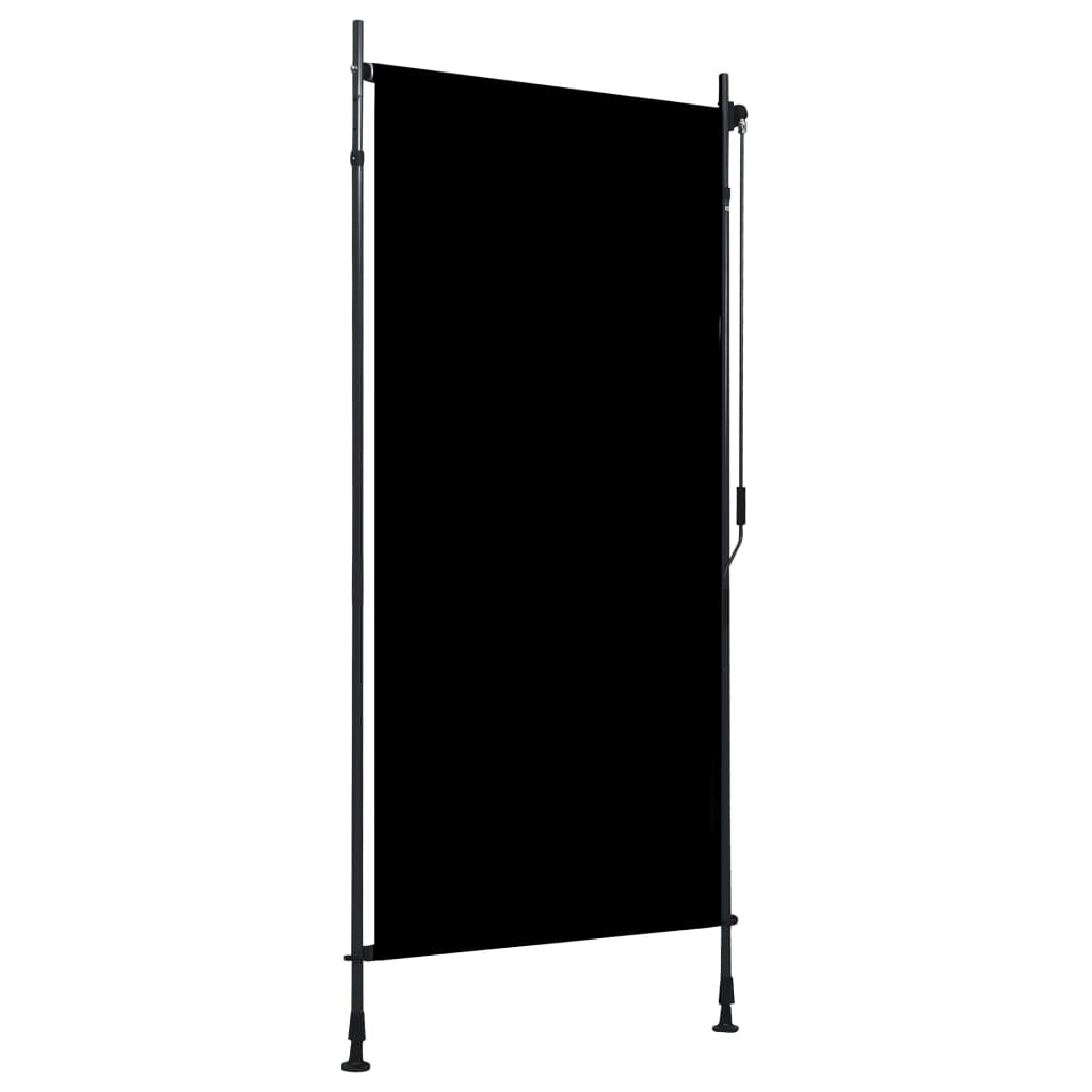 Vidaxl rolgordijn voor buiten 100x270 cm antraciet