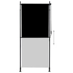Vidaxl rolgordijn voor buiten 100x270 cm antraciet