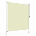 Vidaxl rolgordijn voor buiten 200x270 cm crème