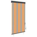 Vidaxl rolgordijn voor buiten 80x250 cm geel en blauw