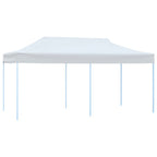 VidaXL Partytent pop-up met zijwanden 3x6 m staal wit