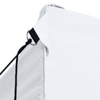 Vidaxl partytent met 3 zijwanden inklapbaar 291x413x315 cm wit