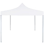 Vidaxl partytent professioneel inklapbaar 2x2 m staal wit