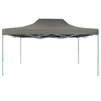 Vidaxl partytent inklapbaar 3x4 m staal antraciet