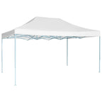 Vidaxl partytent inklapbaar 280x410x315 cm staal wit