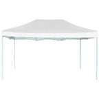 Vidaxl partytent inklapbaar 280x410x315 cm staal wit