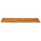 Vidaxl wastafelblad 140x52x2,5 cm massief acaciahout