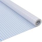 Vidaxl raamfolie strepenpatroon mat 0,9x50 m pvc