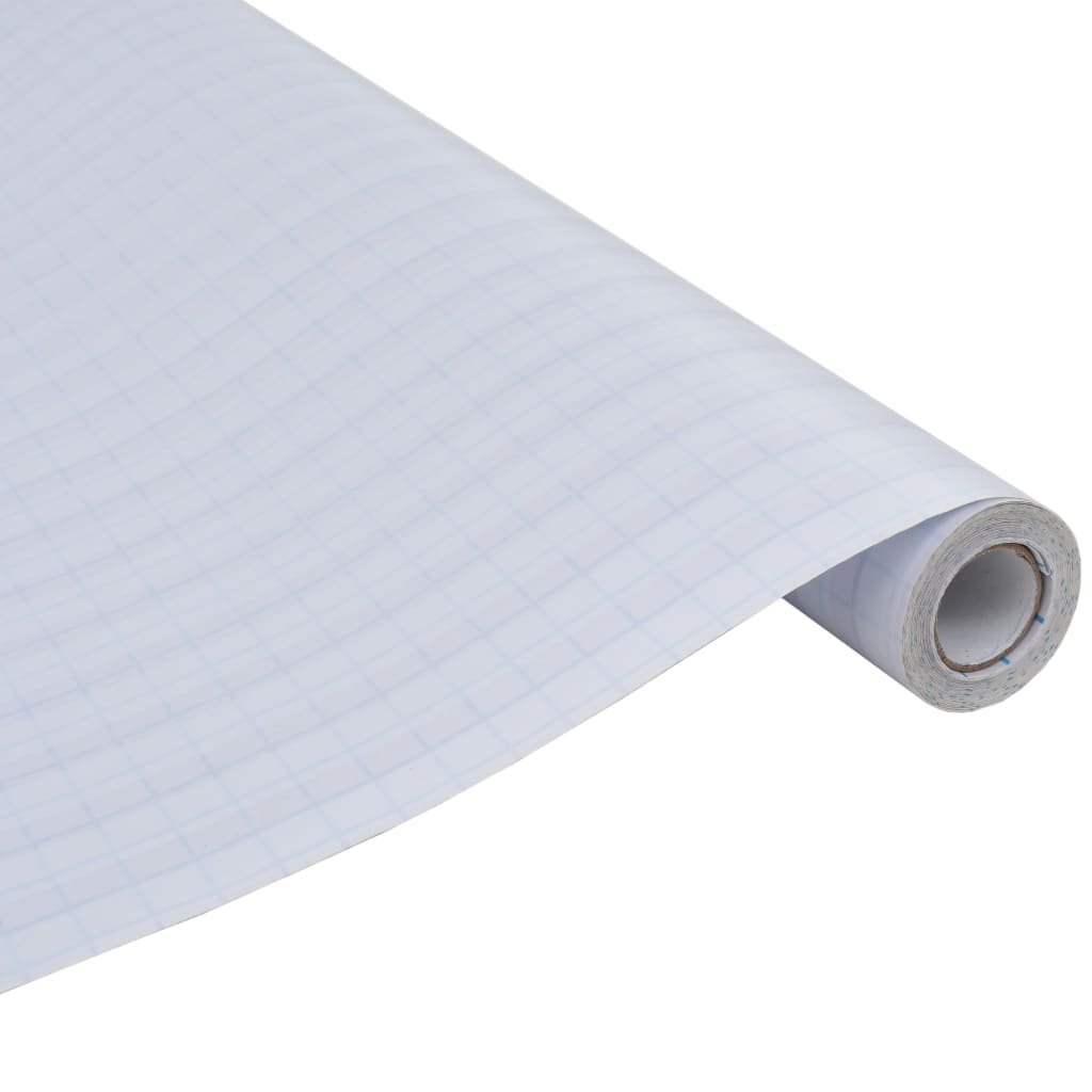 Vidaxl raamfolie strepenpatroon mat 0,9x100 m pvc