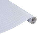 Vidaxl raamfolie strepenpatroon mat 0,9x100 m pvc