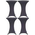 Vidaxl tafelhoes stretch 4 st 60 cm antraciet
