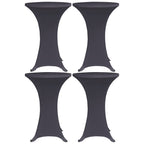 Vidaxl tafelhoes stretch 4 st 60 cm antraciet