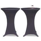 Vidaxl tafelhoes stretch 4 st 60 cm antraciet