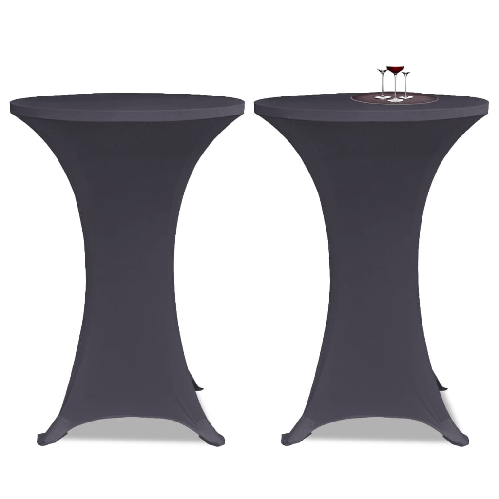 Vidaxl tafelhoes stretch 4 st 70 cm antraciet