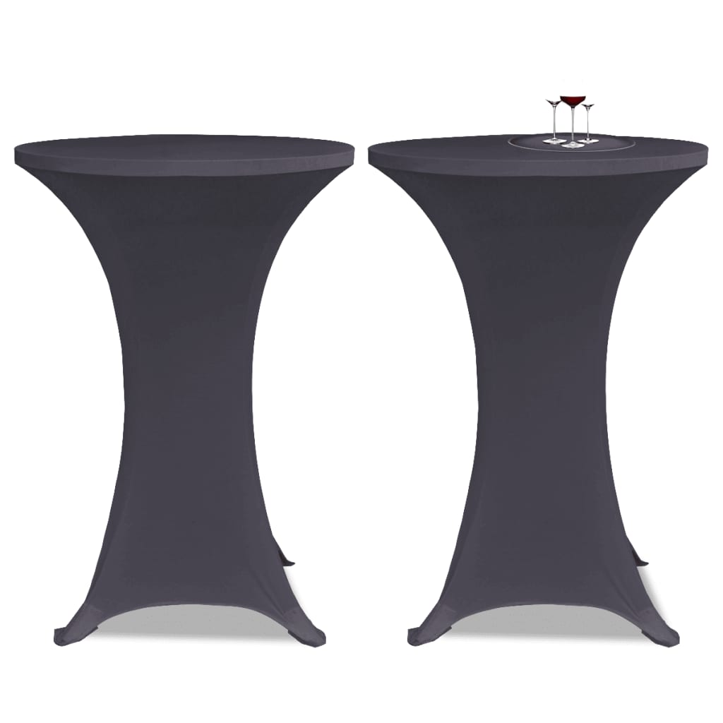 Vidaxl tafelhoes stretch 4 st 80 cm antraciet