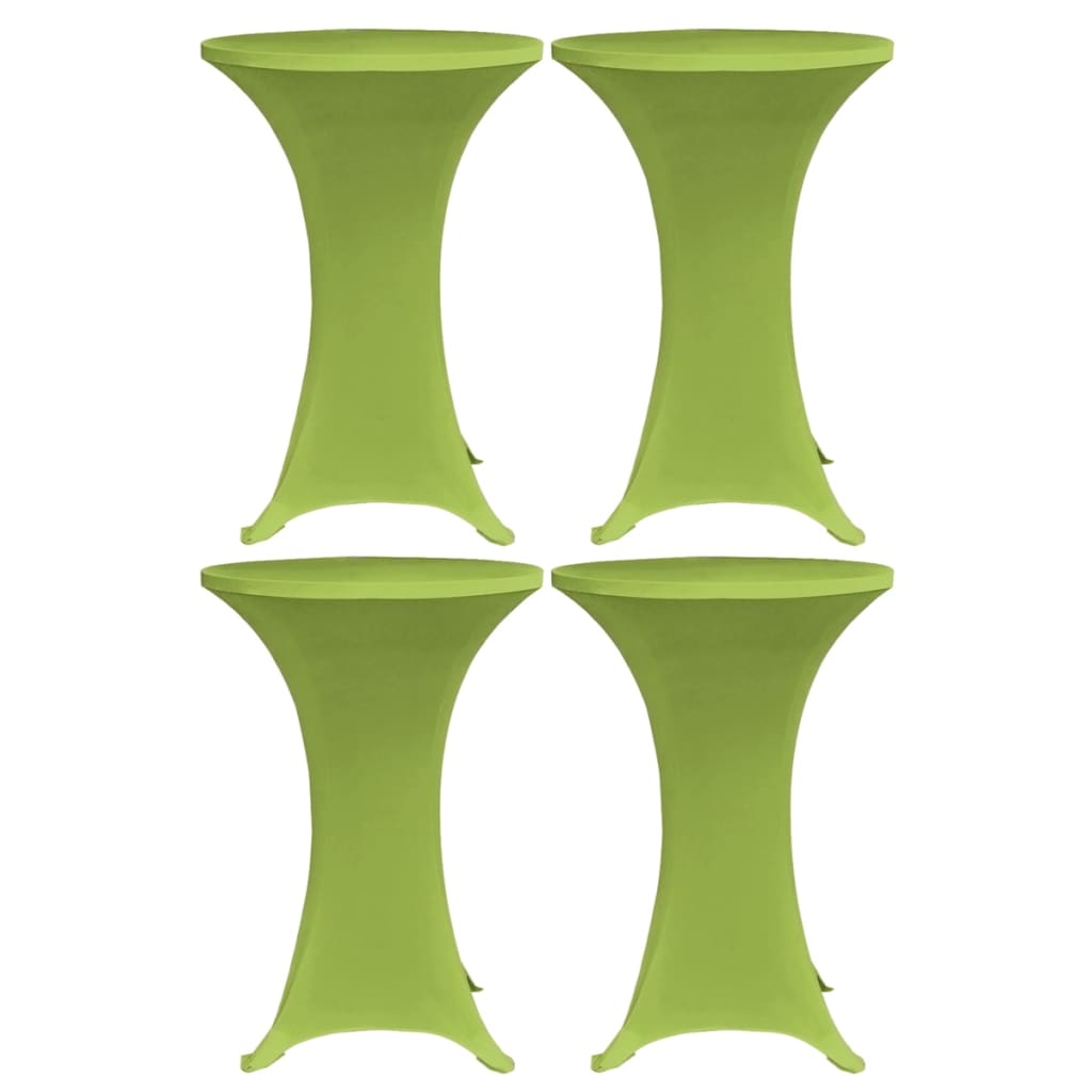 Vidaxl tafelhoes stretch 4 st 60 cm groen