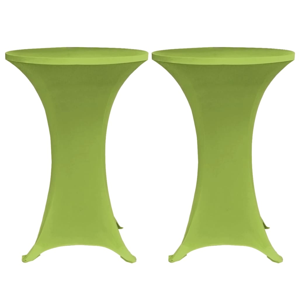 Vidaxl tafelhoes stretch 4 st 60 cm groen