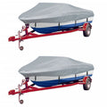 Vidaxl boothoezen 2 st 427-488x229 cm grijs