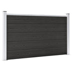 Vidaxl schutting 180x105 cm hkc grijs
