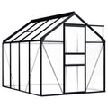 VidaXL Tuinkas 4,75 m² aluminium antracietkleurig