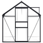 VidaXL Tuinkas 4,75 m² aluminium antracietkleurig
