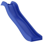 Vidaxl glijbaan 175x38x23 cm polypropeen blauw