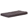 Vidaxl palletvloerkussen 120x80x10 cm katoen antraciet