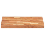 Vidaxl hakblok 50x35x4 cm massief acaciahout