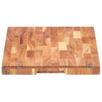 Vidaxl hakblok 50x35x4 cm massief acaciahout