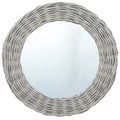 VidaXL Spiegel 80 cm wicker