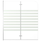 Vidaxl badwand gestreept 120x140 cm gehard glas