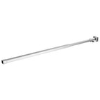 Vidaxl stabilisatiestang voor badwand 70-120 cm roestvrij staal