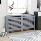 Vidaxl radiatorombouw 172x19x81,5 cm mdf antraciet