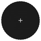 Vidaxl springmat voor 10 feet 3,05 m ronde trampoline stof zwart