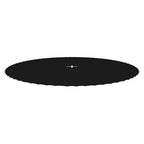Vidaxl springmat voor 12 feet 3,66 m ronde trampoline stof zwart