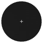 Vidaxl springmat voor 14 feet 4,27 m ronde trampoline stof zwart