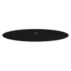 Vidaxl springmat voor 14 feet 4,27 m ronde trampoline stof zwart