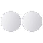 Vidaxl 16 st spiegeltegels rond glas