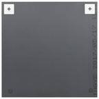 Vidaxl wandspiegels 2 st vierkant 40x40 cm glas