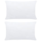 VidaXL Kussenvullingen 2 st 50x30 cm wit