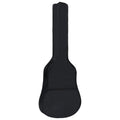 Vidaxl gitaartas voor 3 4 (36 ) klassieke gitaar 94x35 cm stof zwart