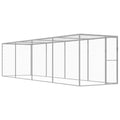 VidaXL Kattenkooi 6x1,5x1,5 m gegalvaniseerd staal
