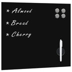 Vidaxl magneetbord voor aan de wand 40x40 cm glas