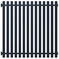 VidaXL Schuttingpaneel 170,5x170 cm gepoedercoat staal antraciet